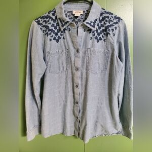 Ariat Blue Patterned Shirt
